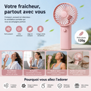 ventilateur de circulation transfrontalière portable